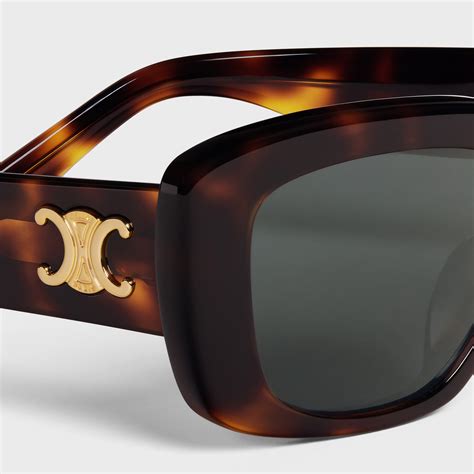 CELINE Triomphe 04 sunglasses in Acetate .